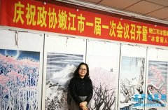 黑龙江画家冷枫《桦林幽居》入选“全球华人书画名家500录”
